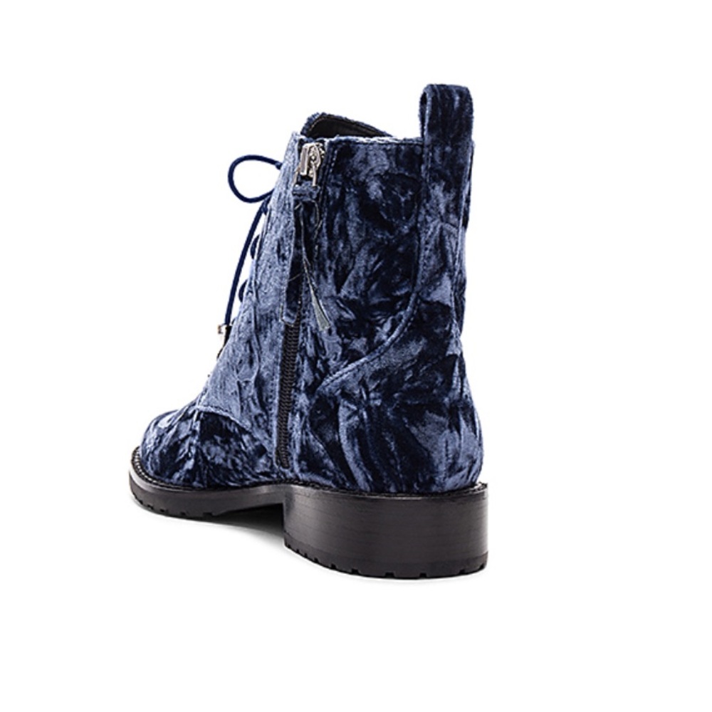 Rebecca Minkoff Gerry Boot moon crushed velvet - Picture 4 of 6